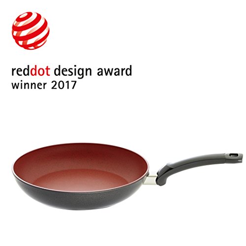 Fissler 157-303-28-100/0 SensoRed Pfanne 28cm / Pfanne Induktion /Aluminium Pfanne 28 cm Durchmesser / Induktion geeignet – Anti-Haft Pfanne, Aluminium, Rot, 48.5 x 30 x 6 cm - 7