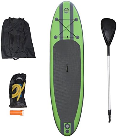 Outdoor Tuff SUP OTF-10326SUP Inflatable Backpack Paddle Board Sport with Adjustable Paddle, 275-Pound Capacity