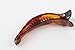 Mytoptrendz® Tort Brown Beak Clip Large Wide Long Plastic Tortoise Shell Hair Beak Clip Slide