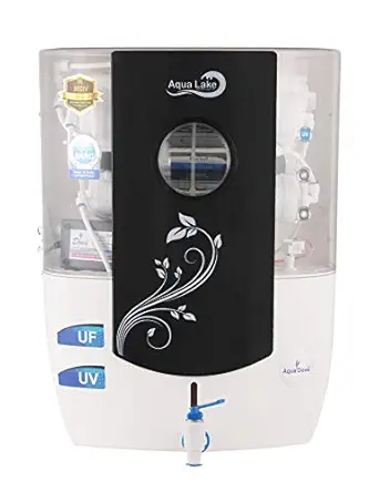 AQUADOVE Latest Technology AL Black Water Purifier with Adv SS UV UF