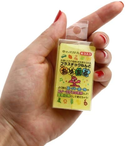 Oyumaru Reusable Modelling Compound Yellow 6 Pack