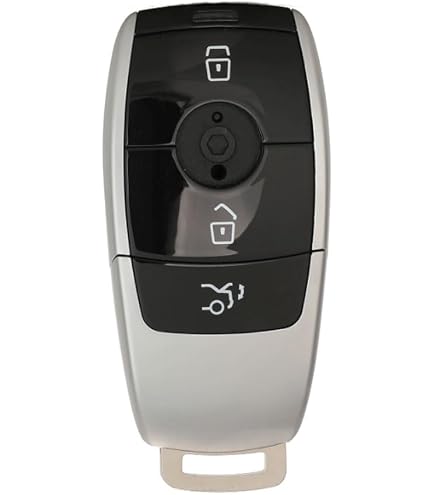 2 Chiavi Auto Vergine Compatibili Con Mercedes Vito E Sprinter - Lama Non Tagliata Con Vano Transponder, Ricambio Chiave Veicolo