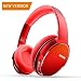 Produktbild Kopfhörer Bluetooth Winisok Headset, drahtloser Bluetooth-Kopfhörer mit Mikrofon Klappbarer Bluetooth-Kopfhörer mit Audiokabel für iPhone XS, X, 8, 7Plus, 6s, 6 Samsung Sony Huawei