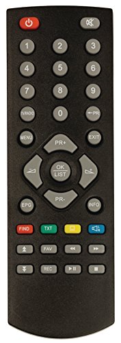 Preisvergleich Produktbild König DVB-T2 FTA10RC Fernbedienung für Sat-Receiver