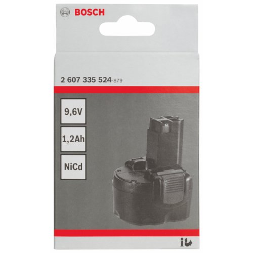 Bosch Professional Zubehör 2607335524 9,6-V-O-Akkupack DIY, 1.2 Ah, NiCd - 2