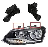 Kit reparacion, Soporte de montaje para ajuste de faros, pestaña, Faro delantero derecho (lado copiloto), Compatible con:, 6R0998226, Valido para:, Volkswagen Polo 2010 - en adelante