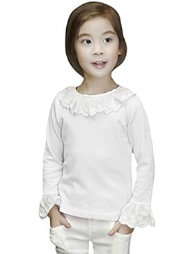 Sunnywill Baby Jungen Mädchen Ruffled T-Shirts Lace Tops Bluse Kleidung