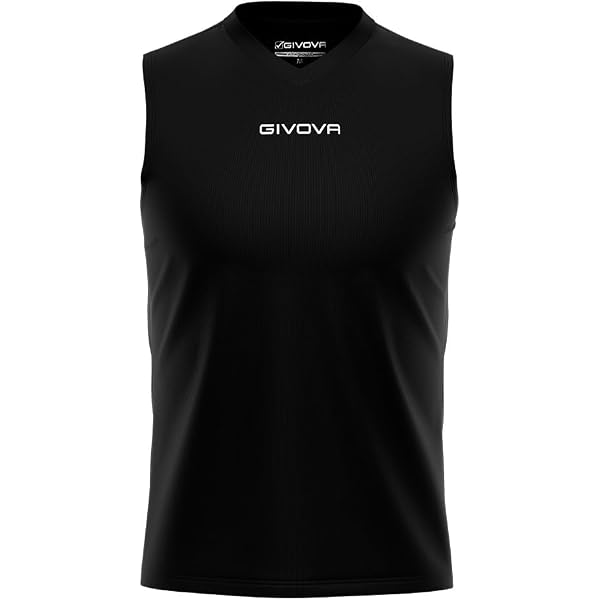 Givova Unisex Campo Interlock Shorts - Schwarz, Größe L - 100% Baumwolle Für Sport & Freizeit