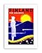 Produktbild Wee Blue Coo LTD Finland Midnight Sun Fjord FORSET Poster Vintage Canvas Art Prints