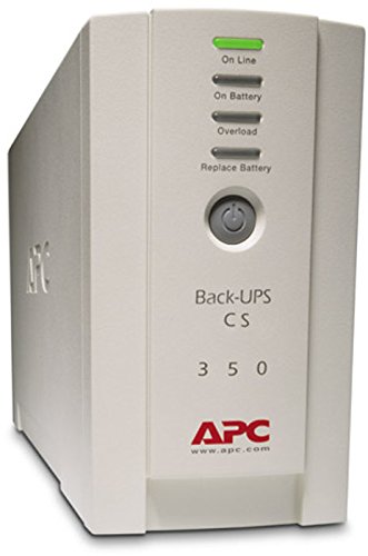 APC Back-UPS CS 350 – Unterbrechungsfreie Stromversorg 350VA – BK350EI – 4 Ausgänge IEC – Überspannungsschutz - 2