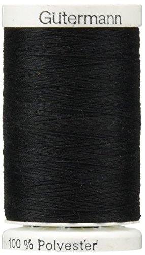 Gütermann 547 YD enthältl Gewinde, schwarz