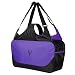 Produktbild JUNERAIN PVC Wasserdichte Kleidung Yoga Rucksack Tasche Yoga Matte Tasche Sporttasche violett