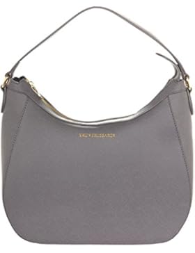 Tru Trussardi Damen Schultertasche Hobo SAFFIANO Denim 76BTS11-45