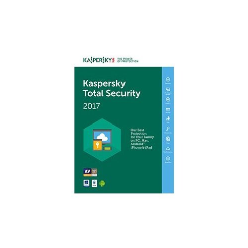 Preisvergleich Produktbild Kaspersky Total Security 2017 (1 Dispositivo)