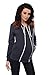 Purpless Maternity 3in1 Pregnancy Nursing Hoodie with Removable Insert 9053 (UK 18, Navy Melange)