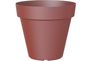 Artevasi Capri, Round plastic pot, 30cm, color: Dark Red