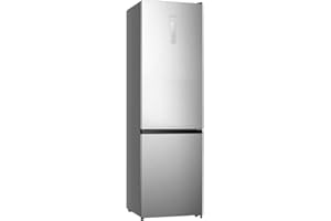 Hisense RB440N4ACD - Frigorifero Combi, Capacità 336 L con 2 metri Alto, Cassetto Verdure, 4 Stelle Congelatore, Porta Reversibile, Silenzioso 36dB