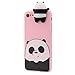 Price comparison product image Squishy Toys, Decompression Toys, Jaminy 3D Cartoon Animals Cute Bare Bears Soft Silicone Case For IPhone 6 plus /IPhone 6s Plus 5.5 (Pink)