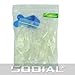 SODIAL(R) 500 FULL COVER False Nails + Free Cable Tie