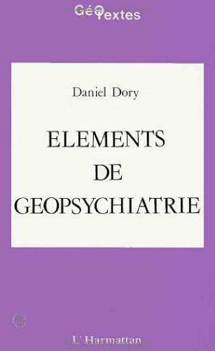 Eléments de géopsychiatrie
