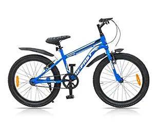 Hi-Fast Gangster 20T Cycle for Boys & Girls 7 to 10 Years with Tyre-Tube & Side Stand (Semi-Assembled)