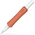 UPPERCASE Designs NimbleGrip Premium Silicone Ergonomic Comfort Grip Holder, Dual Sided Design, Compatible with Apple Pencil Pro, USB-C, 2nd Generation, 1st Generation (1 Pack, Clay)