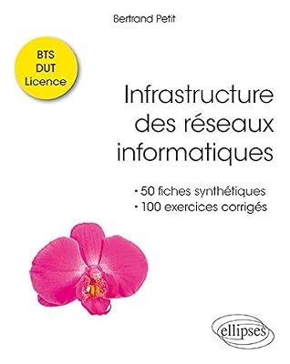 ELLIPSES MARKET Infrastructure des réseaux informatiques - 50 fiches synthétiques et 100 exercices corrigés - BTS DUT Licence