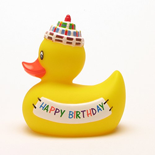 Badequietscheentchen „Happy Birthday“ - 5