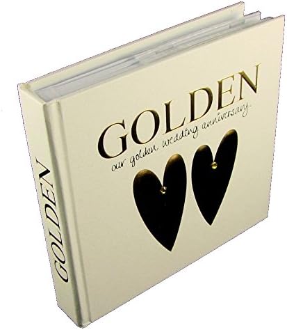 Photo Album &amp; Keepsake Box Golden Anniversary (w254-50)