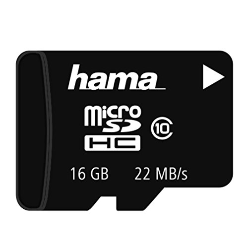 Preisvergleich Produktbild Hama Class 10 microSDHC 16GB Speicherkarte ohne Adapter / Mobile