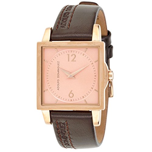 Adolfo Dominguez Watches 69189 - Reloj de Señora Cuarzo Correa Piel Marrón