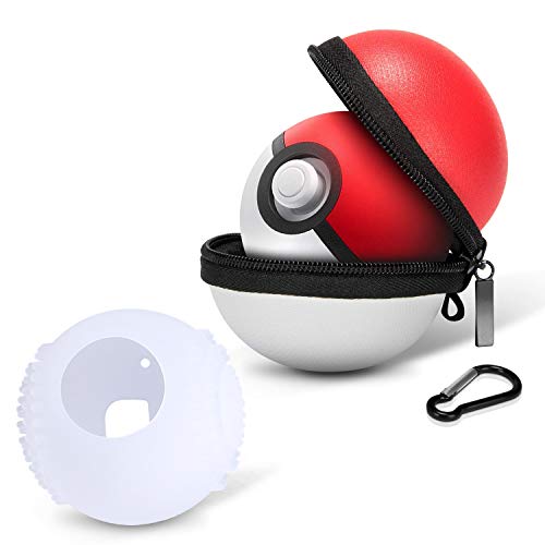 HEYSTOP Tasche fr Poke Ball Plus, Pokeball Plus Hlle Tragetasche und Kunststoff Schutzhlle fr Pokmon - Let's Go Pikachu Eevee Spiel, Schutzhllen fr Nintendo Switch HEYSTOP Tasche fr Poke Ball Plus, Pokeball Plus Hlle Tragetasche und Kunststoff Schutzhlle fr Pokmon - Let's Go Pikachu Eevee Spiel, Schutzhllen fr Nintendo Switch