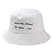 Produktbild XuxMim Fisherman Hat Unisex-Stickerei-Hut-Hut-Mode-Wilde Sonnenschutzkappe