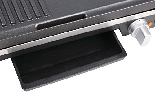 ROMMELSBACHER BBQ 2002 Gourmet – TISCHGRILL – 1900 Watt – schwarz – Zuschaltbare Turbo-Grillzone - 7