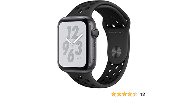 Apple Watch Nike+ Series 4 44mm (GPS) - Space Grey Aluminium Case with  Anthracite/Black Nike+ Sport Band (Renewed) : Amazon.it: Elettronica