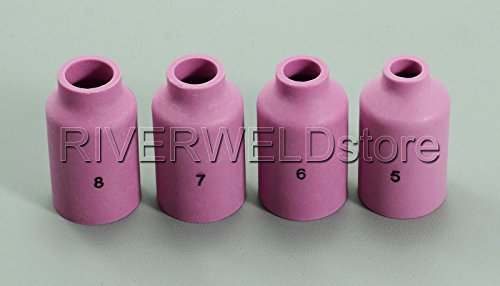 TIG KIT & WIG-Schweißbrenner Verbrauchsmaterial Zubehör Kit für DB SR WP 17 18 26 Serie 51pcs - 4