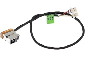 LPUK Charging Port compatible with HP 14-ax 15-cd 15-cs 15-cw 15-cu 15-dw 15s-du 17-g p/n: 799750-F23 799750-S23 799750-T23 799750-Y23 809295-001 905562-001 L51995-001 - Replacement DC Power Jack