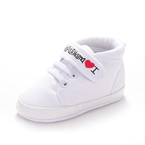 Auxma Niedlich Kind Baby Säugling Junge Mädchen weiche Sohle Kleinkind Schuhe Leinwand Sneak - 2