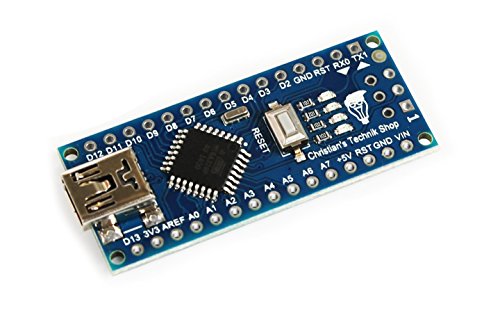Nano V3 | Entwicklerboard für Arduino IDE | ATMEL ATmega328P AVR Mikrocontroller | CH340-Chip | Christians Technikshop - 3