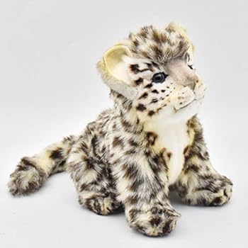 Snow Leopard Plush Soft Toy 40cm: Amazon.co.uk: Toys & Games
