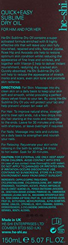 he-shi Sublime Dry Oil Tan Extender and Beauty Enhancer 150 ml