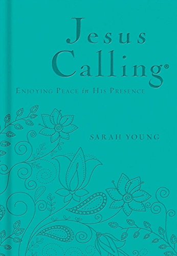 Jesus Calling, Teal Leathersoft, with Scripture References: Enjoying Peace in His Presence (A 365-Day Devotional) – The Perfect Christian Christmas Gift for Women