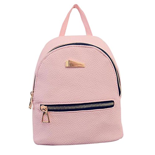 Women Bags HARRYSTOREClearance! HARRYSTORE Womens Small Leather Backpack School Rucksack - Girls Mini College Shoulder Satchel Travel Shoulder Bags Vintage Retro Elegant Holiday Purse Tote Bag Handbags