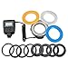 Price comparison product image Ben-gi Marco LED Ring Flash Light 8 Lens Adapters 4 Flash Diffusers LCD Display Replacement For DSLR Nikon Canon Camera