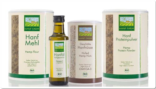 Preisvergleich Produktbild Bio Hanf Fitness-Set