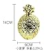 Produktbild Hydz Nordic goldene Ananas Vorratsdose Apfel Vorratsdose Ins Geschenk Glas dekorative Ornamente kreative Wohnaccessoires-kleine Ananas