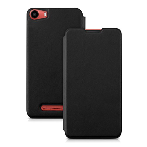 kwmobile Funda para Wiko Lenny 2 - Carcasa para m vil de Cuero sint tico - Case Plegable en Negro reviews kwmobile Funda para Wiko Lenny 2 - Carcasa para m vil de Cuero sint tico - Case Plegable en Negro