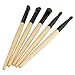 Gleader 5pcs Wood Professional Eye Shadow Makeup Cosmetic Brush Handle 16cm