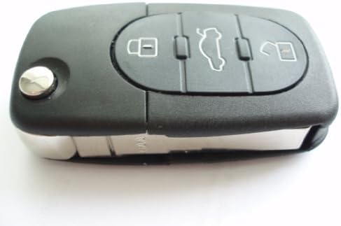 Remotefobcentre A27 Replacement 3 Button Flip Key Fob Case