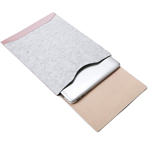 Super moderne Nachahmung Leder u  Filz Laptoptasche Tablette-Kasten-Mausunterlage-Aktenkoffer   Computer-Beutel   Laptop-Kasten   tragen Kasten zum 11